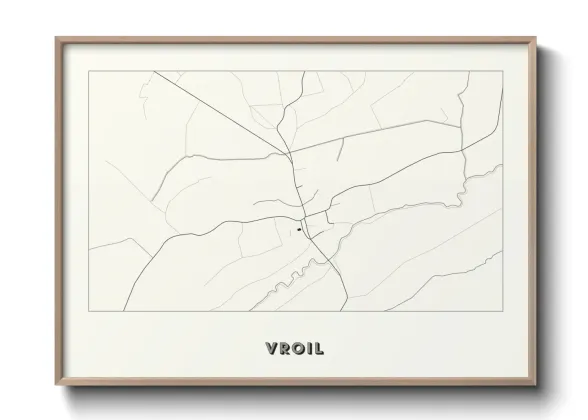 Une affiche de carte sur Vroil