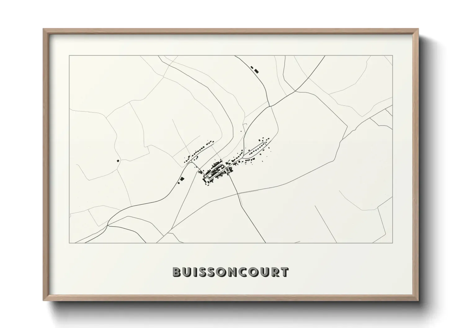 Un poster carteBuissoncourt