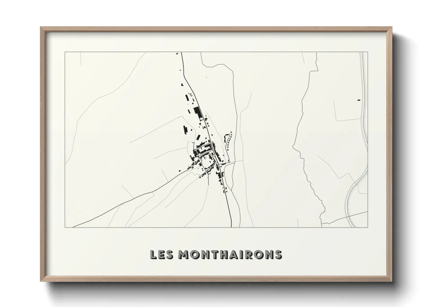 Un poster carteLes Monthairons
