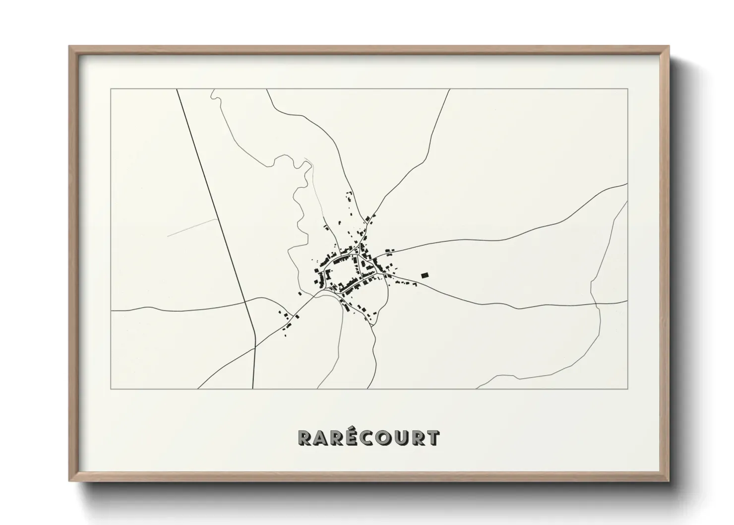 Un poster carteRarécourt