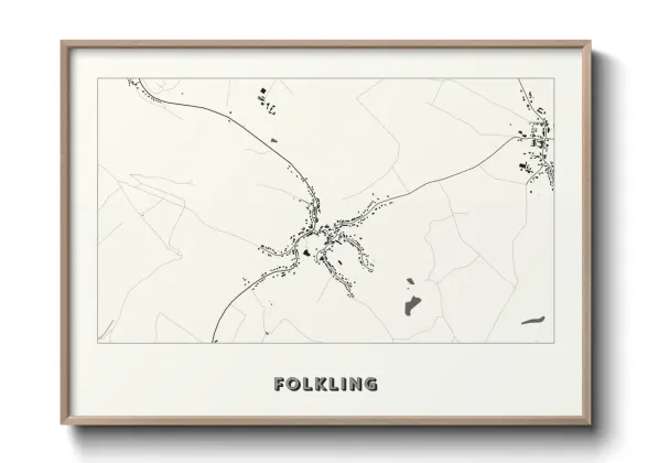 Une affiche de carte sur Folkling
