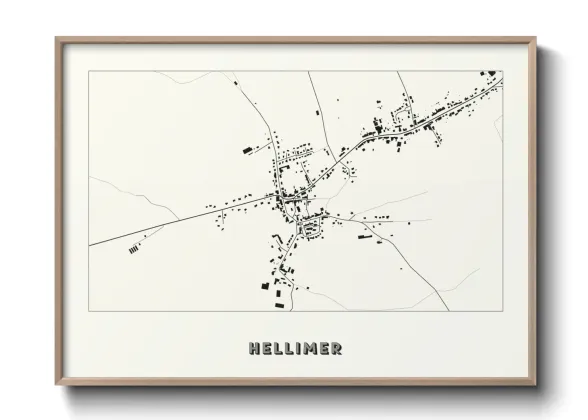 Une affiche de carte sur Hellimer