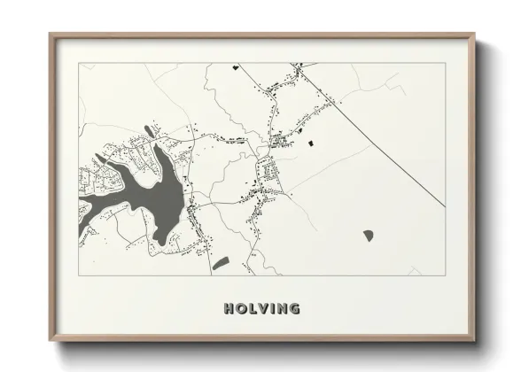 Une affiche de carte sur Holving