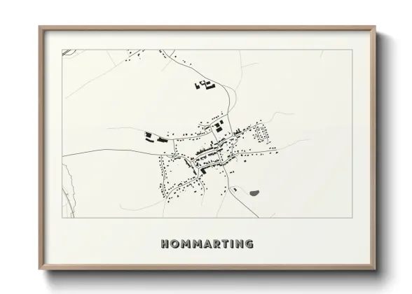 Une affiche de carte sur Hommarting
