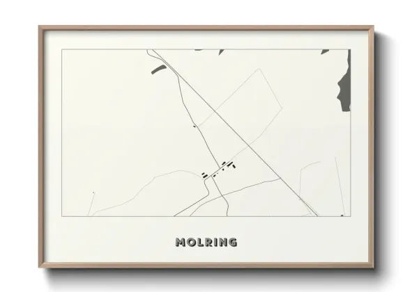 Une affiche de carte sur Molring