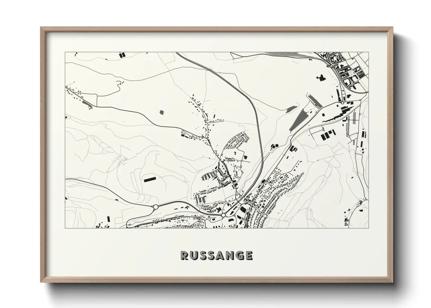 Un poster carteRussange