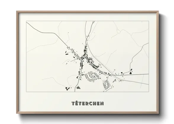 Une affiche de carte sur Téterchen