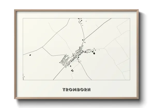 Une affiche de carte sur Tromborn