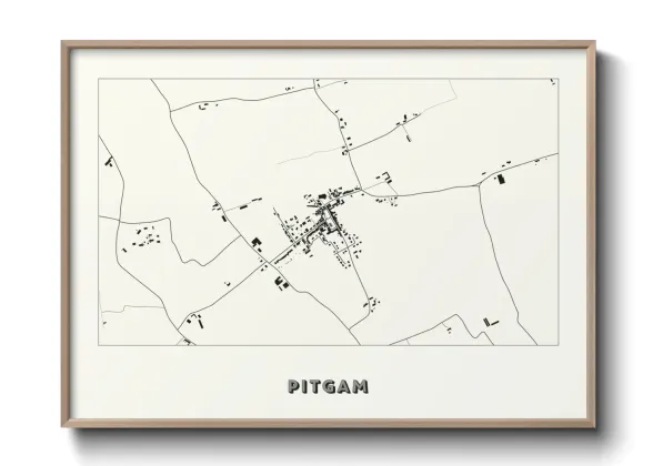 Une affiche de carte sur Pitgam