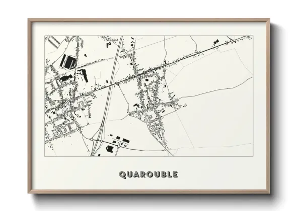 Une affiche de carte sur Quarouble