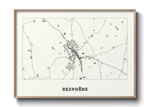 Une affiche de carte sur Rexpoëde