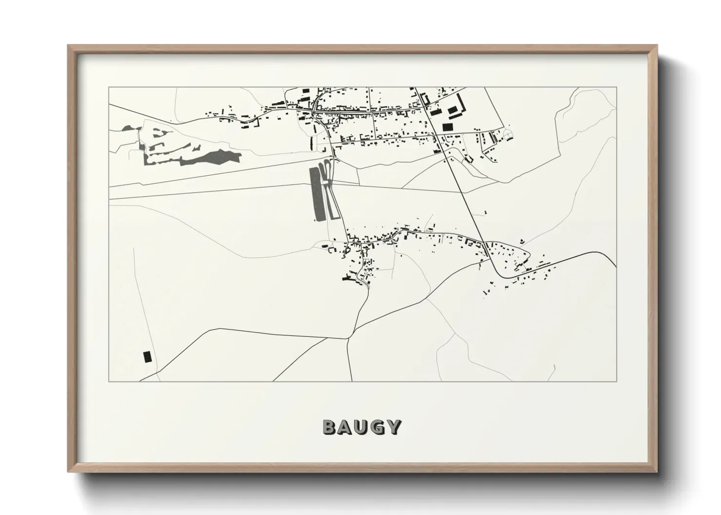 Un poster carteBaugy