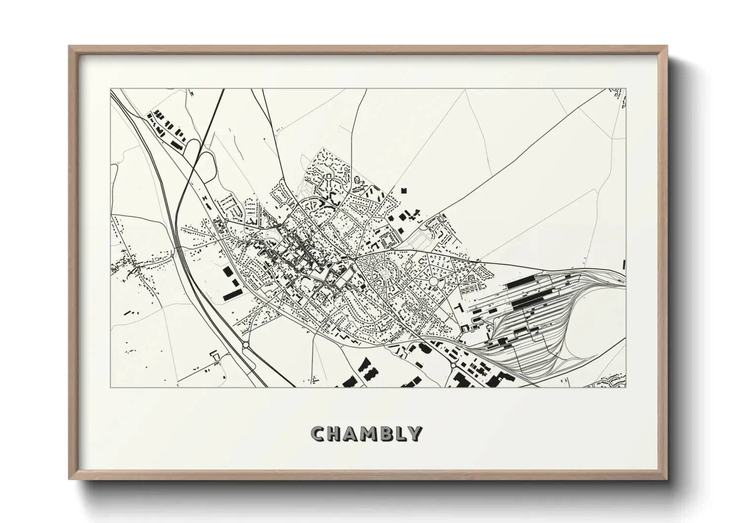 Un poster carteChambly