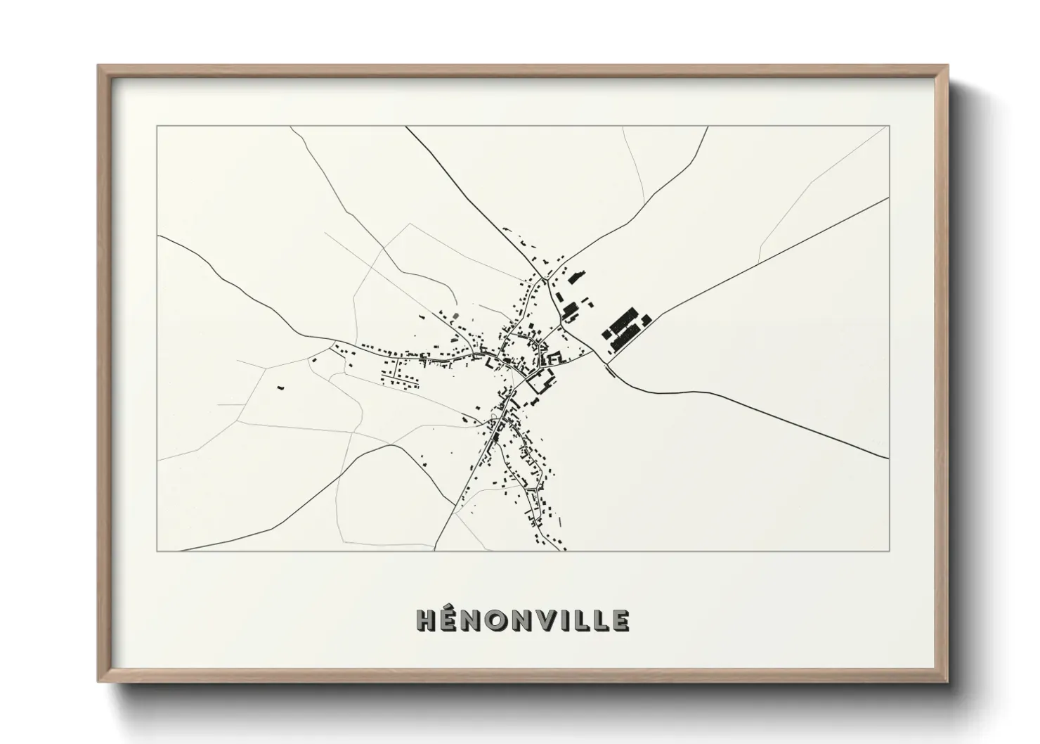 Un poster carteHénonville
