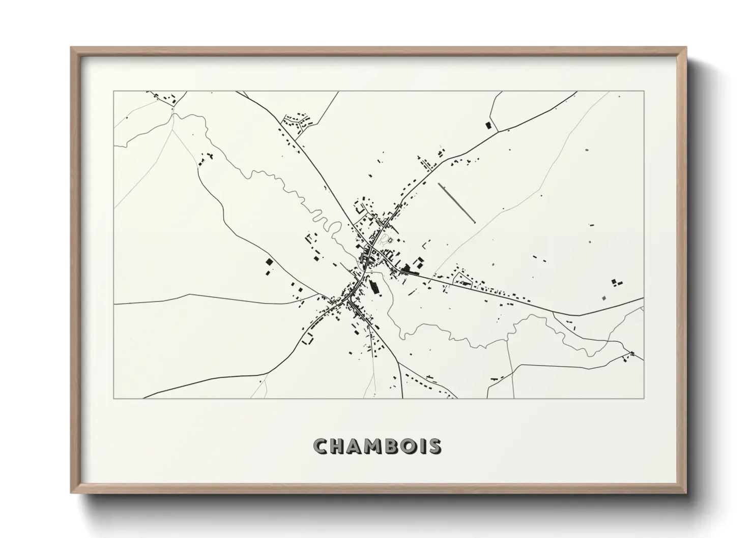 Un poster carteChambois