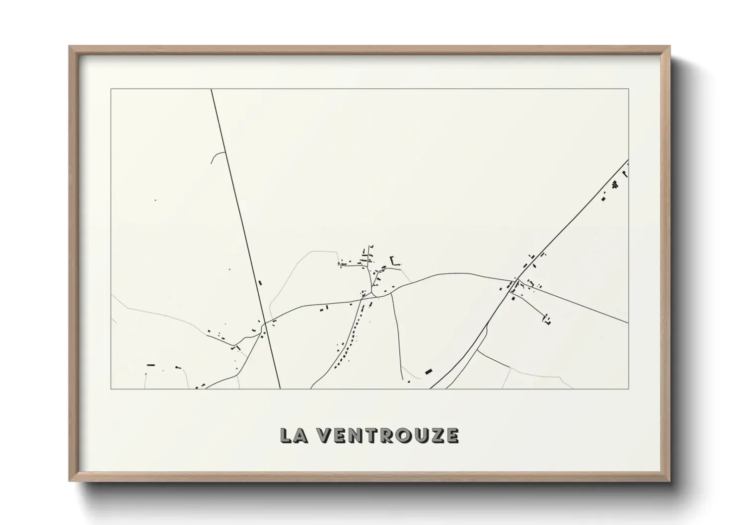 Un poster carteLa Ventrouze