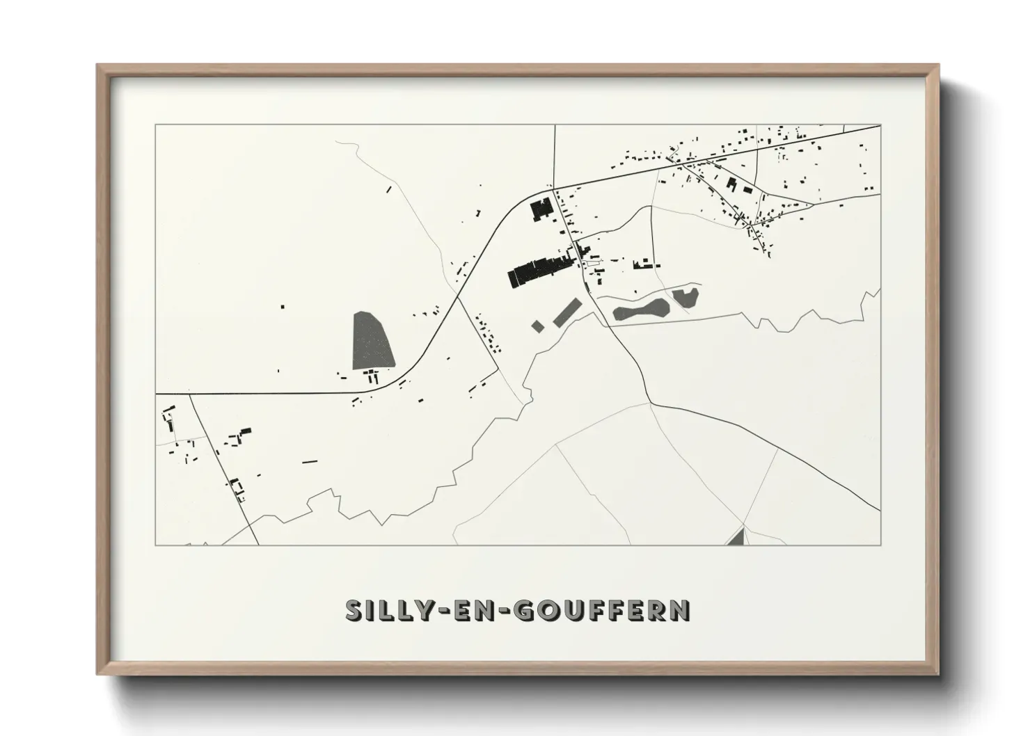 Un poster carteSilly-en-Gouffern
