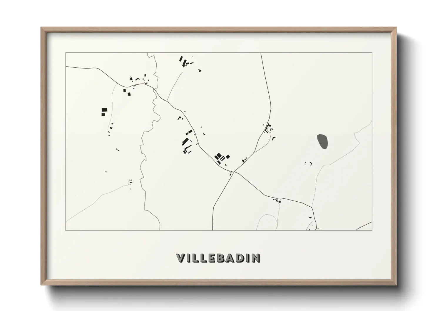 Un poster carteVillebadin