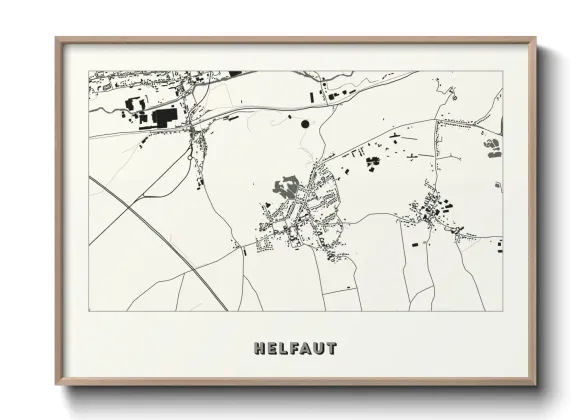 Une affiche de carte sur Helfaut