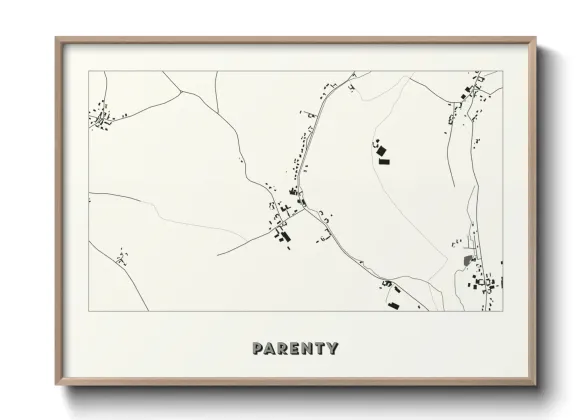Une affiche de carte sur Parenty