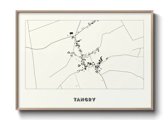 Une affiche de carte sur Tangry