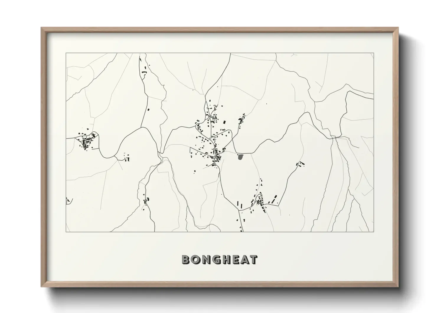 Un poster carteBongheat