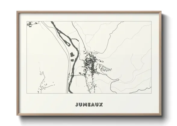Une affiche de carte sur Jumeaux