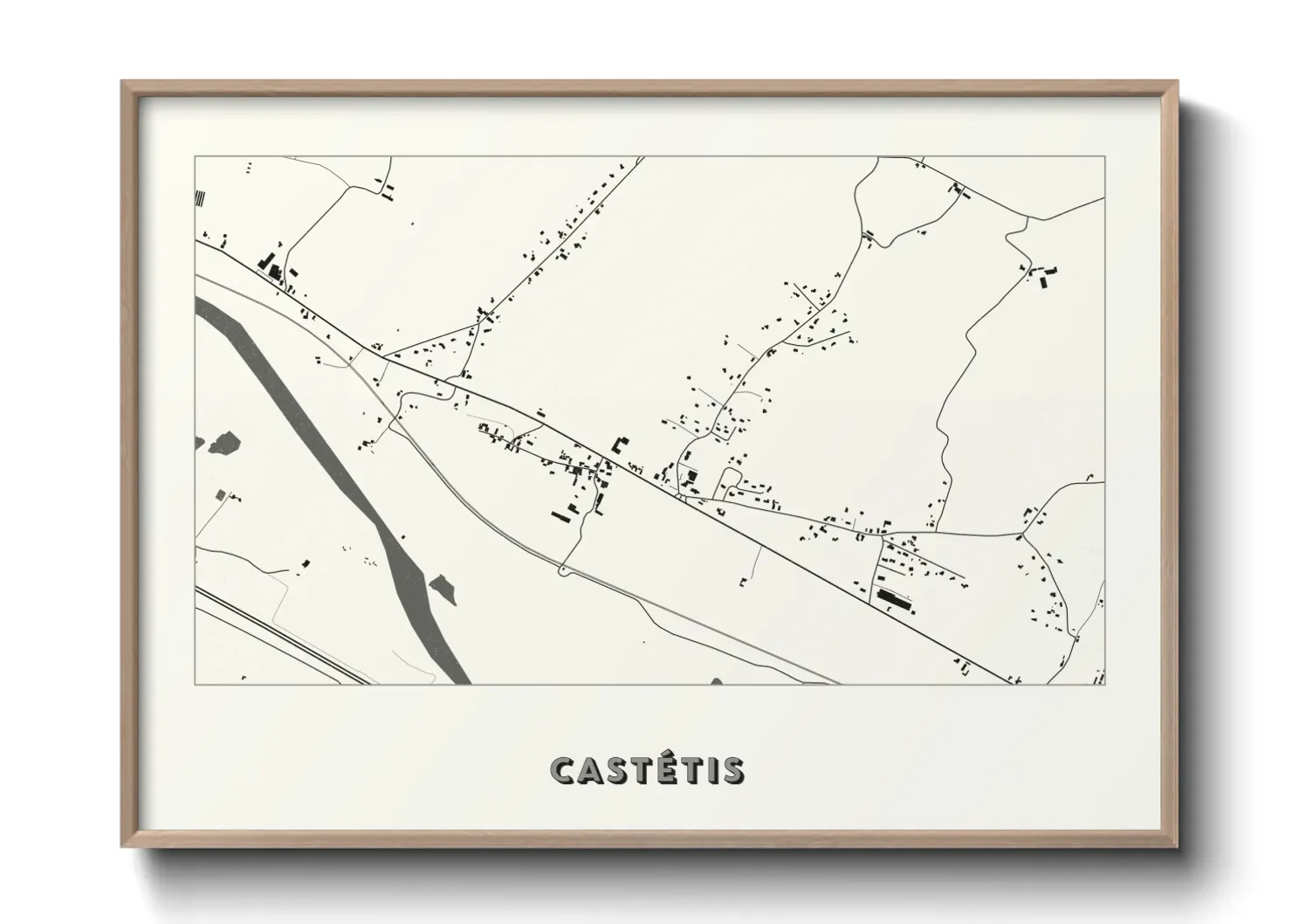 Un poster carteCastétis