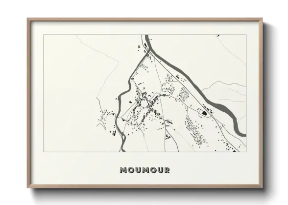 Une affiche de carte sur Moumour