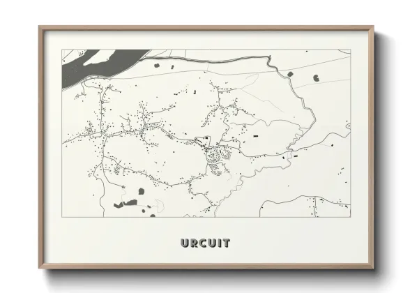 Une affiche de carte sur Urcuit