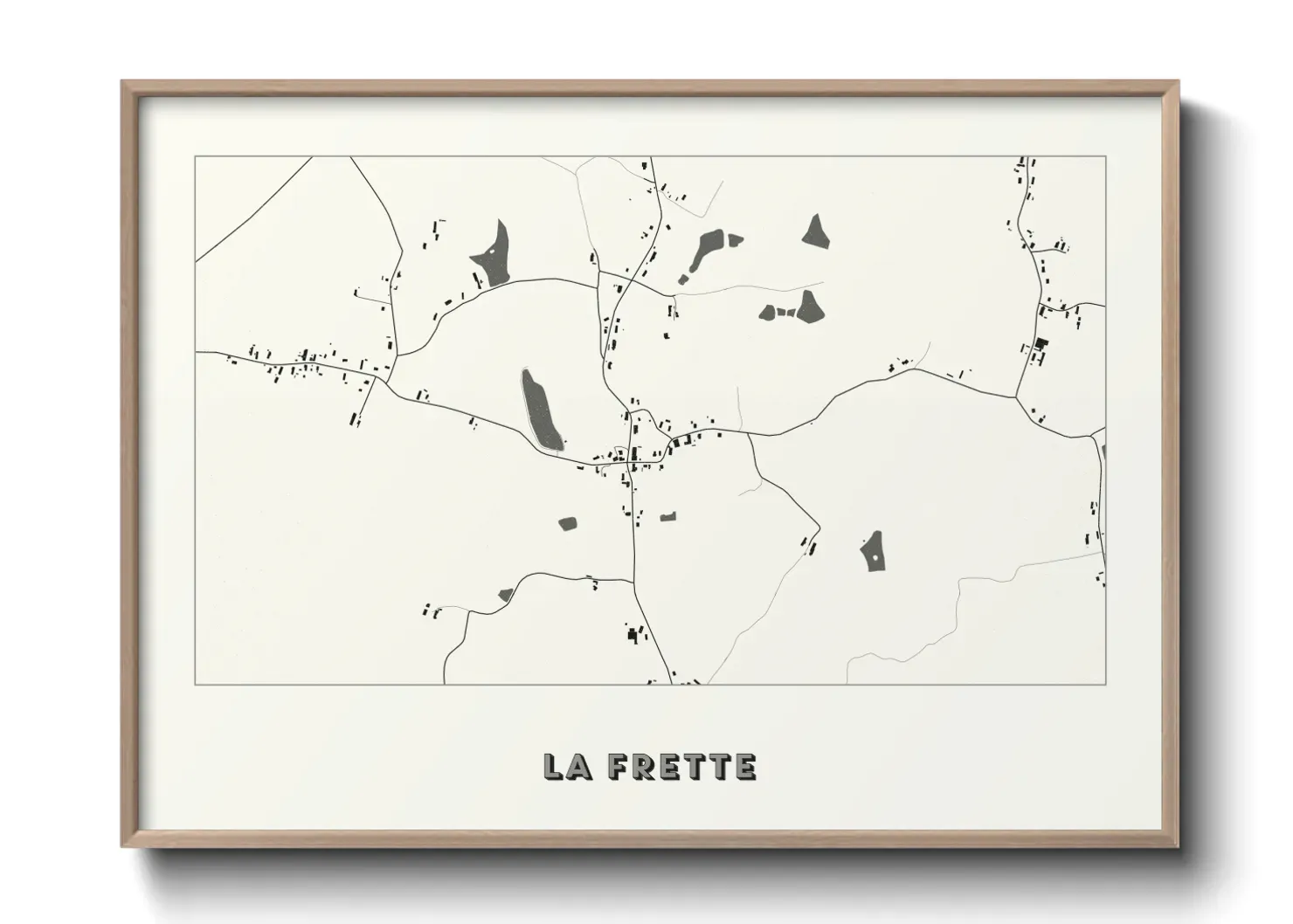 Un poster carteLa Frette