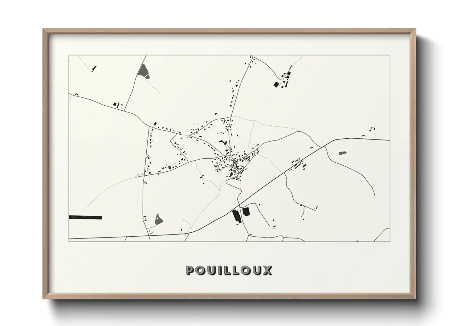 Un poster cartePouilloux