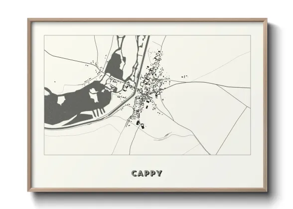 Une affiche de carte sur Cappy