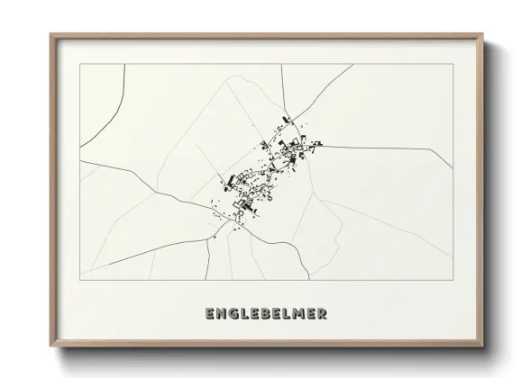 Une affiche de carte sur Englebelmer