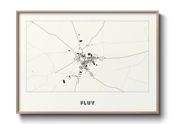 Une affiche de carte sur Fluy