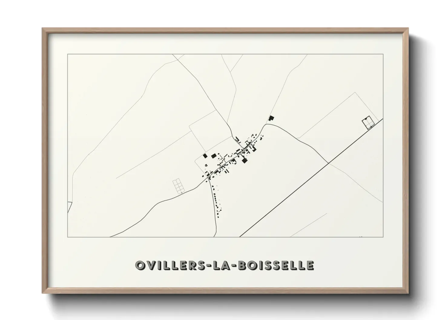Un poster carteOvillers-la-Boisselle