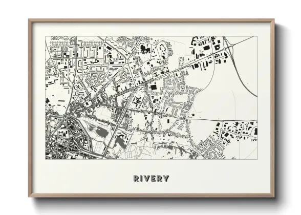 Une affiche de carte sur Rivery