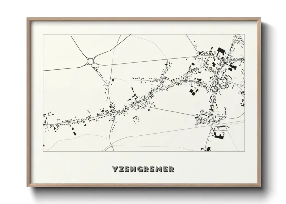 Une affiche de carte sur Yzengremer