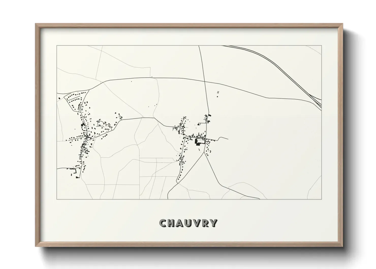 Un poster carteChauvry