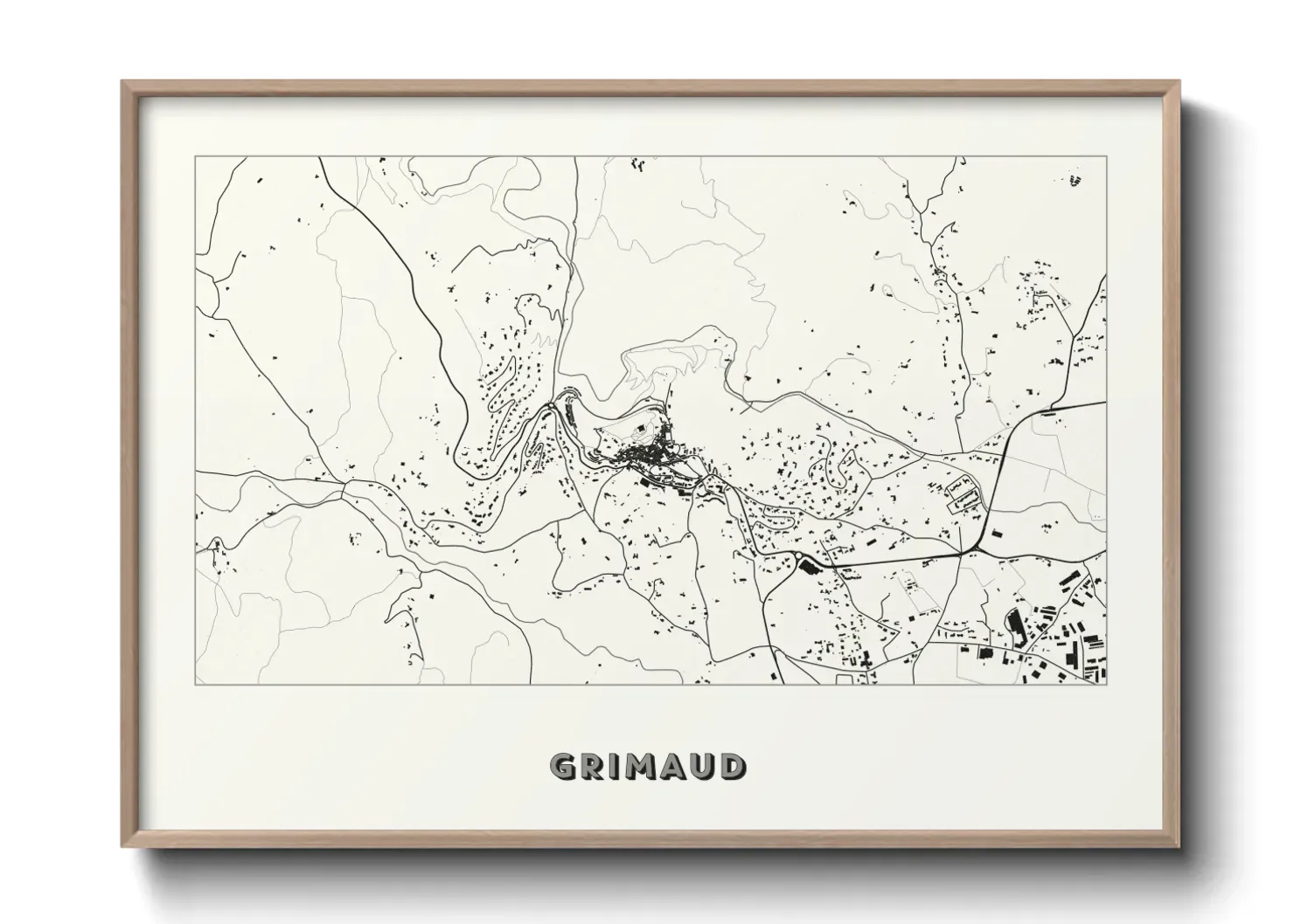 Un poster carteGrimaud