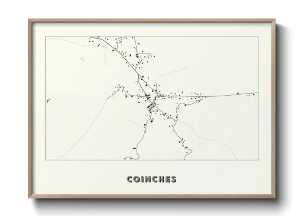 Une affiche de carte sur Coinches