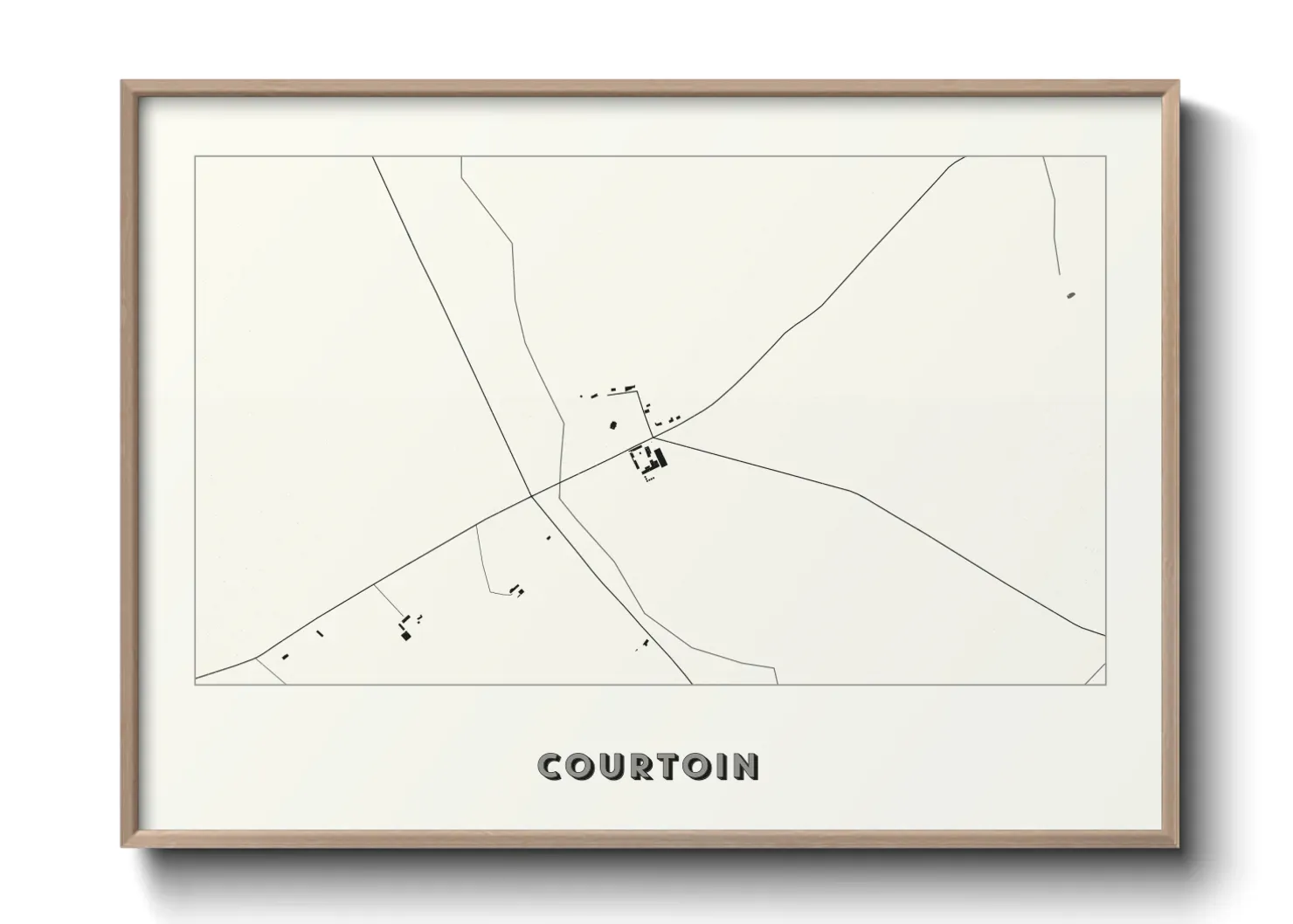 Un poster carteCourtoin