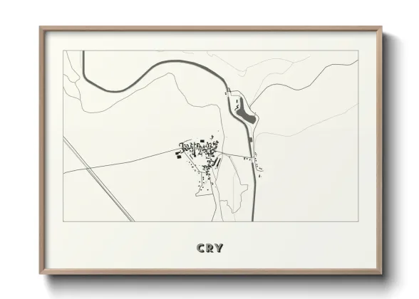 Une affiche de carte sur Cry