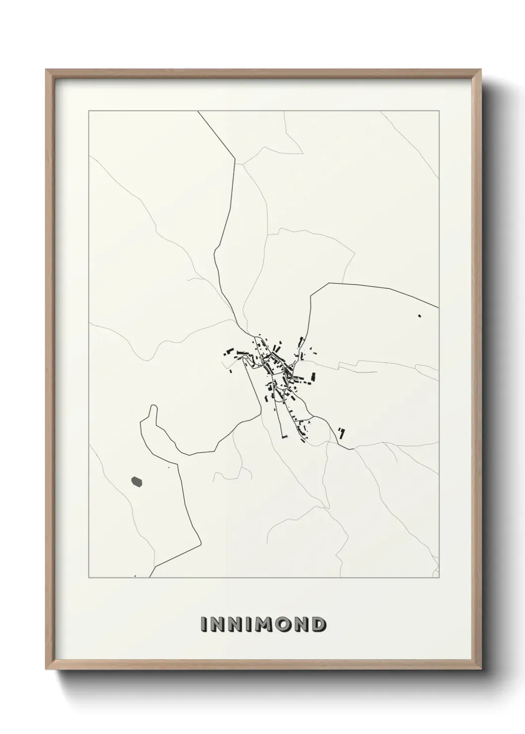 Un poster carte Innimond