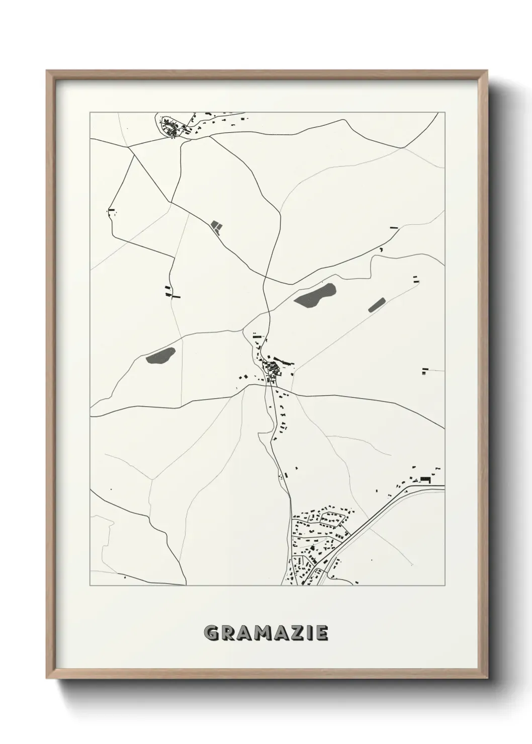 Un poster carte Gramazie