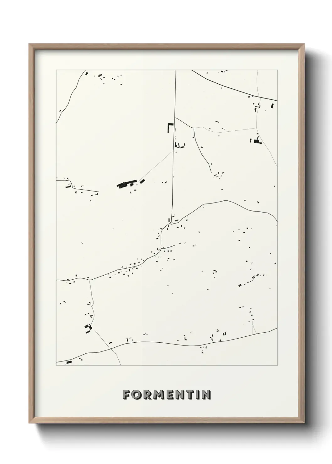 Un poster carte Formentin