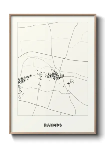 Une affiche de carte sur Haimps