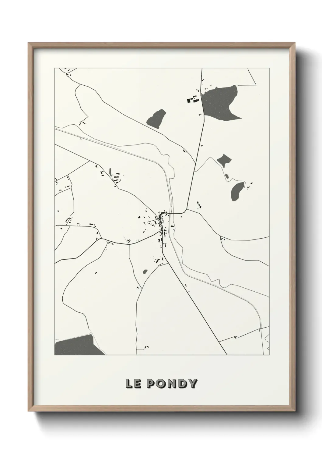 Un poster carteLe Pondy