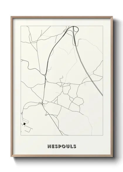 Une affiche de carte sur Nespouls