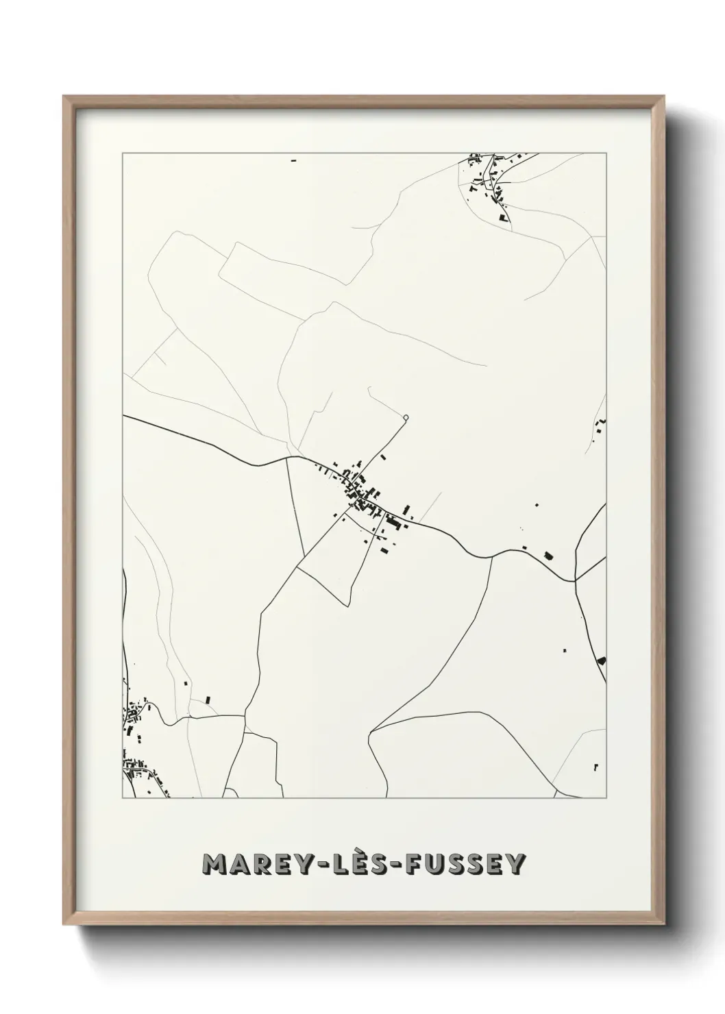 Un poster carteMarey-lès-Fussey
